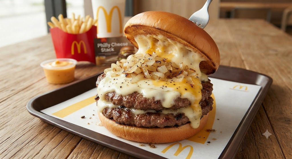 Philly Cheese Stack McDonald's